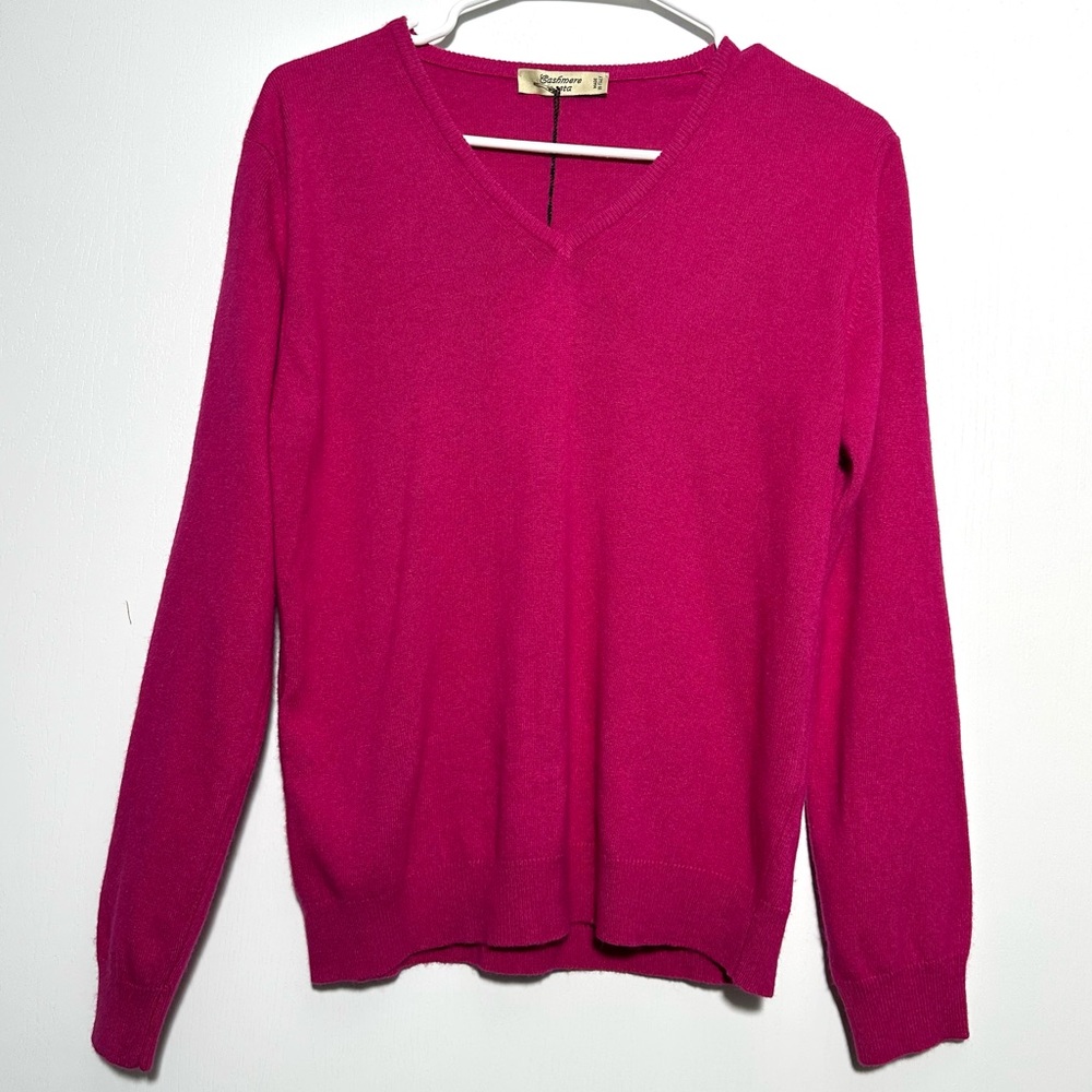 Cashmere e Seta V Neck Sweater